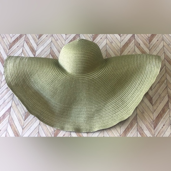 Women’s Oversized Wire Flexible Brimmed Sun Hat. M/L 57 cm - Picture 8 of 10